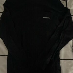 ivory ella black shirt